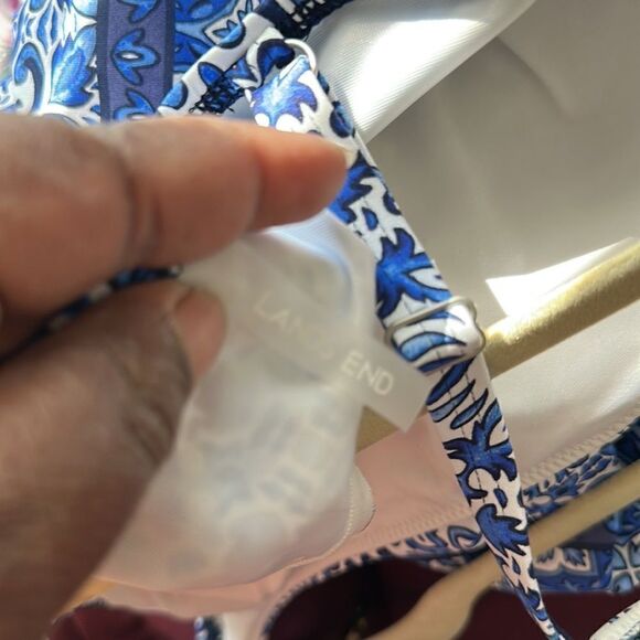 Lands End Supportive Swim Tankini 8 - Picture 6 of 7